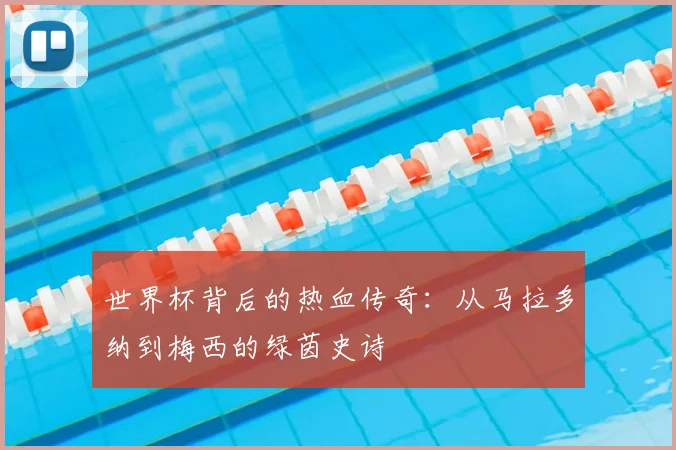 世界杯背后的热血传奇：从马拉多纳到梅西的绿茵史诗